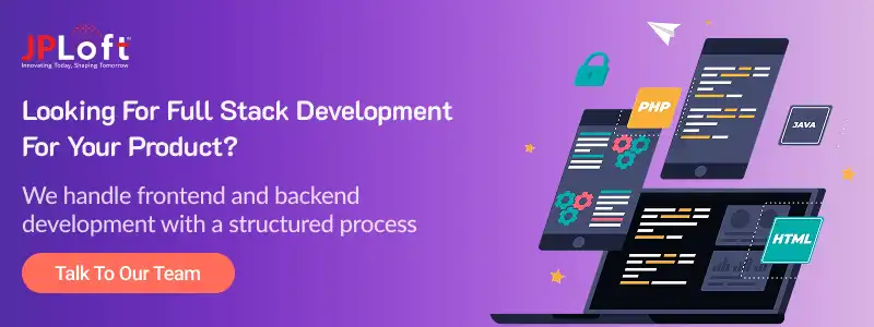 Looking for full stack development CTA1